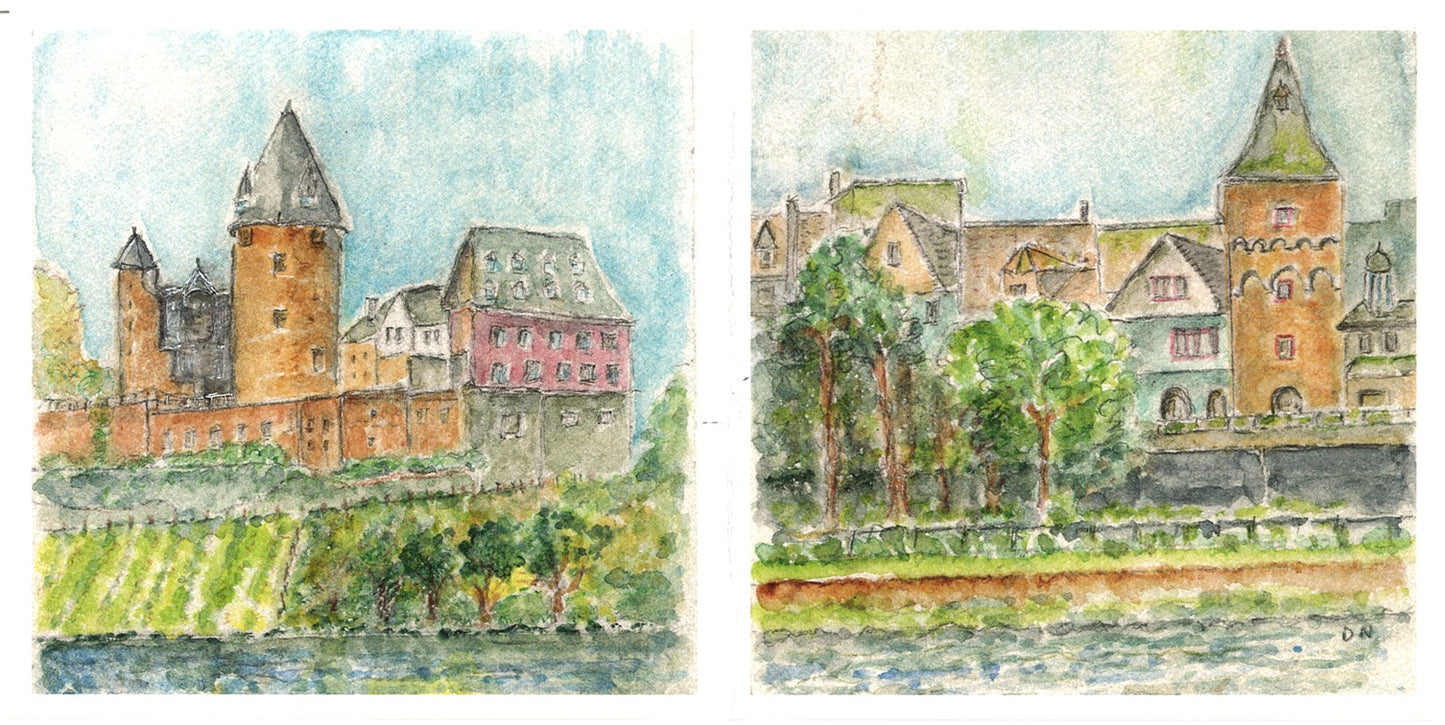 Lorch am Rhein (FOLDED CARD)