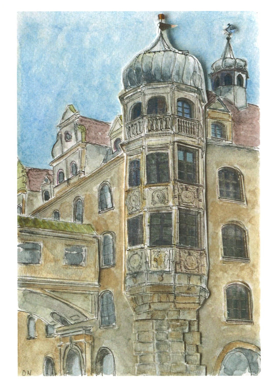 Altes-Rathaus-Munich (Flat Card)