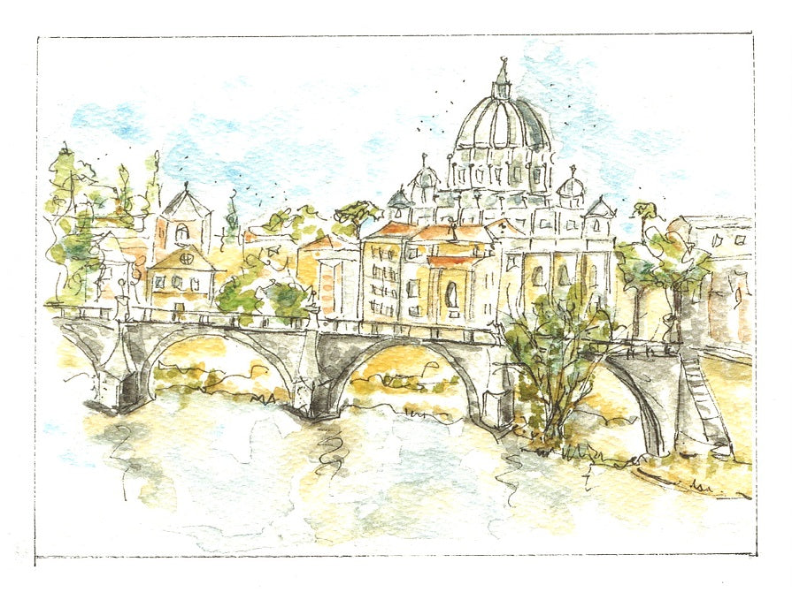 Rome, Italy (Card + Envelope)